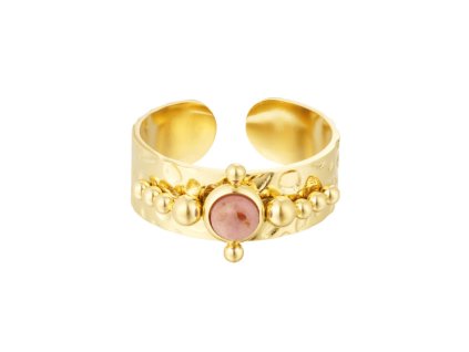 Prsten CECILIA Pink Gold