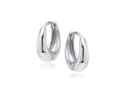 Stříbrné náušnice EDWINA 14 mm