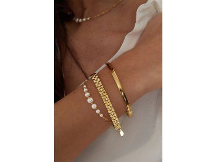 Náramek PEARL PARTY Gold