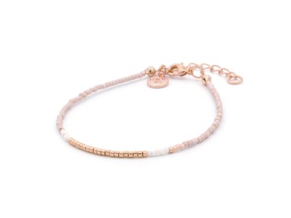 Miyuki náramek Delicate Vintage Rose Gold