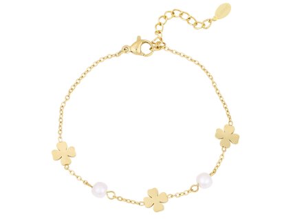 Náramek LUCKY PEARL Gold