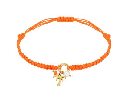 Náramek PALM Orange Gold