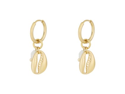 Náušnice SHELL Gold