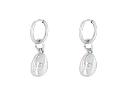 Náušnice SHELL Silver