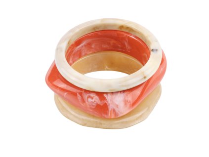 Sada náramků BANGLE SUNSET Red