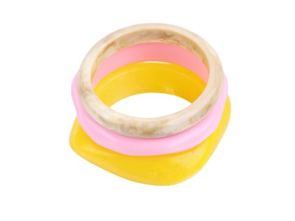 Sada náramků BANGLE SUNSET Yellow
