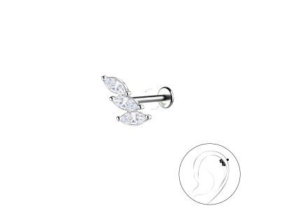 Titanová Labreta NINA 1ks