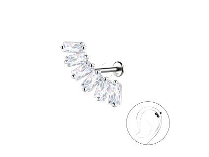 Titanová Labreta LELA 1ks