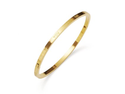 Pevný náramek I LOVE YOU TO THE MOON Gold (2)