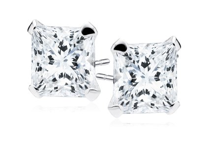 Stříbrné náušnice NAYA 8 mm