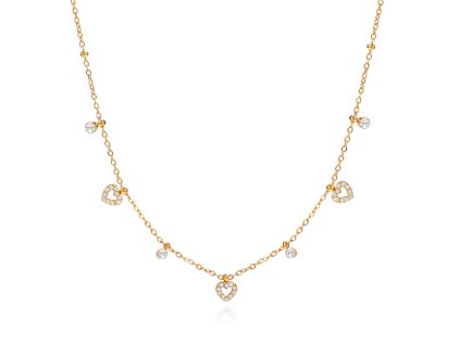 Náhrdelník HEARTS Gold