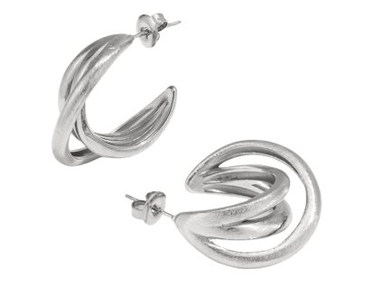 Náušnice kruhy ANYA Silver