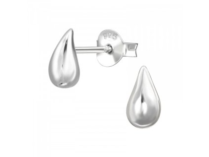 Stříbrné náušnice SLZA