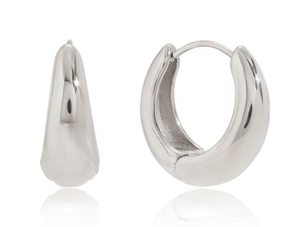 Náušnice kruhy GRACE Silver