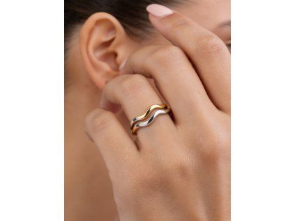 Prsten WAVY Silver