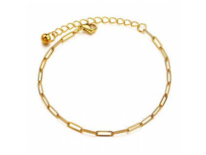 Náramek na nohu CHAIN Gold