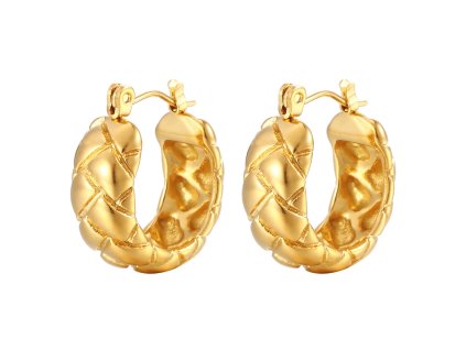 Náušnice kruhy SOFIA Gold