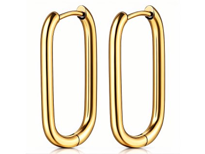 Náušnice OVAL Gold