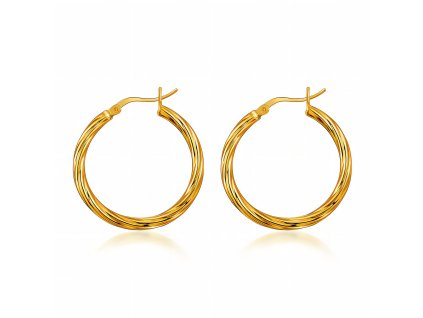 Náušnice kruhy HELEN Gold
