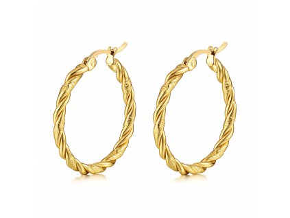 Náušnice kruhy SALLY Gold