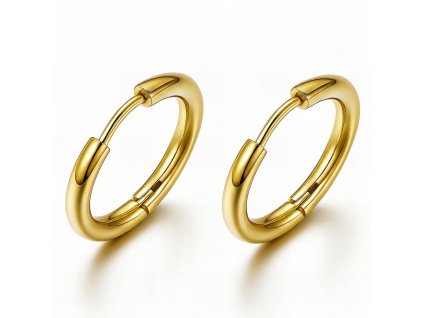 Náušnice kruhy SIMPLE Gold