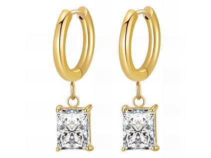 Náušnice CORNELIA se Zirkonem Gold