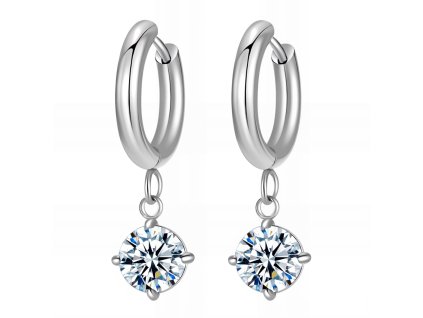 Náušnice ALESSANDRA se Zirkonem Silver