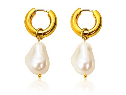 Náušnice kruhy MINEA Gold