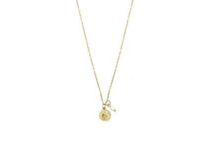 Mint15 Little Coin & Pearl Necklace