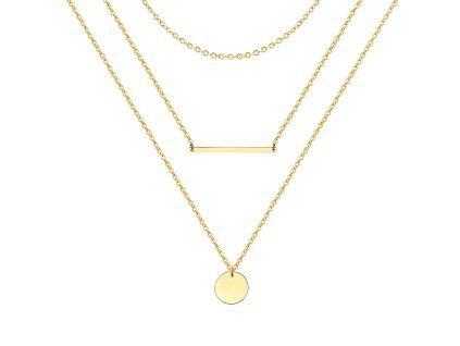 Set náhrdelníků GABRIELLE Gold