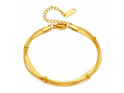 Dvojitý náramek CELESTIA Gold