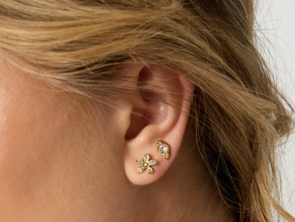 Náušnice DAISY Gold (2)