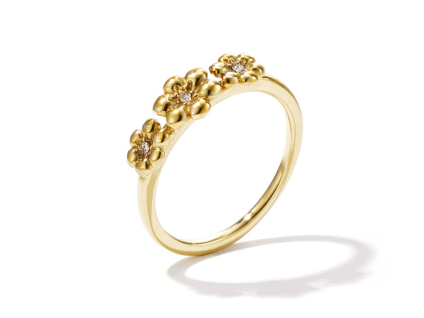 Prsten DAISIES Gold