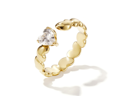 Prsten LOVE Gold