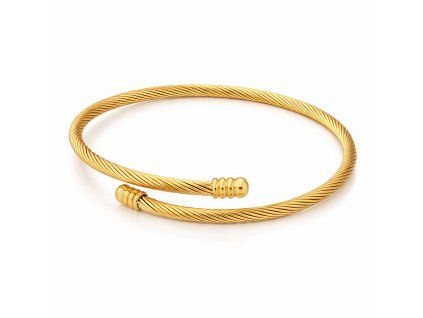 Pevný náramek ELEGANCE Gold