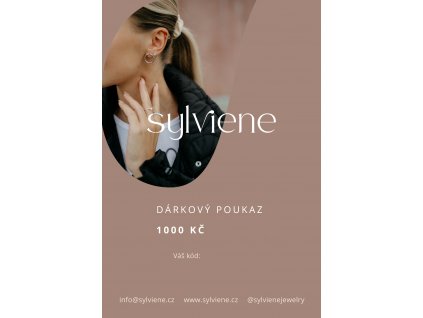Dárkový poukaz v hodnotě 1000 Kč