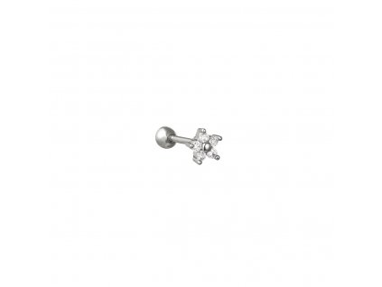 Piercing FLOWER Silver