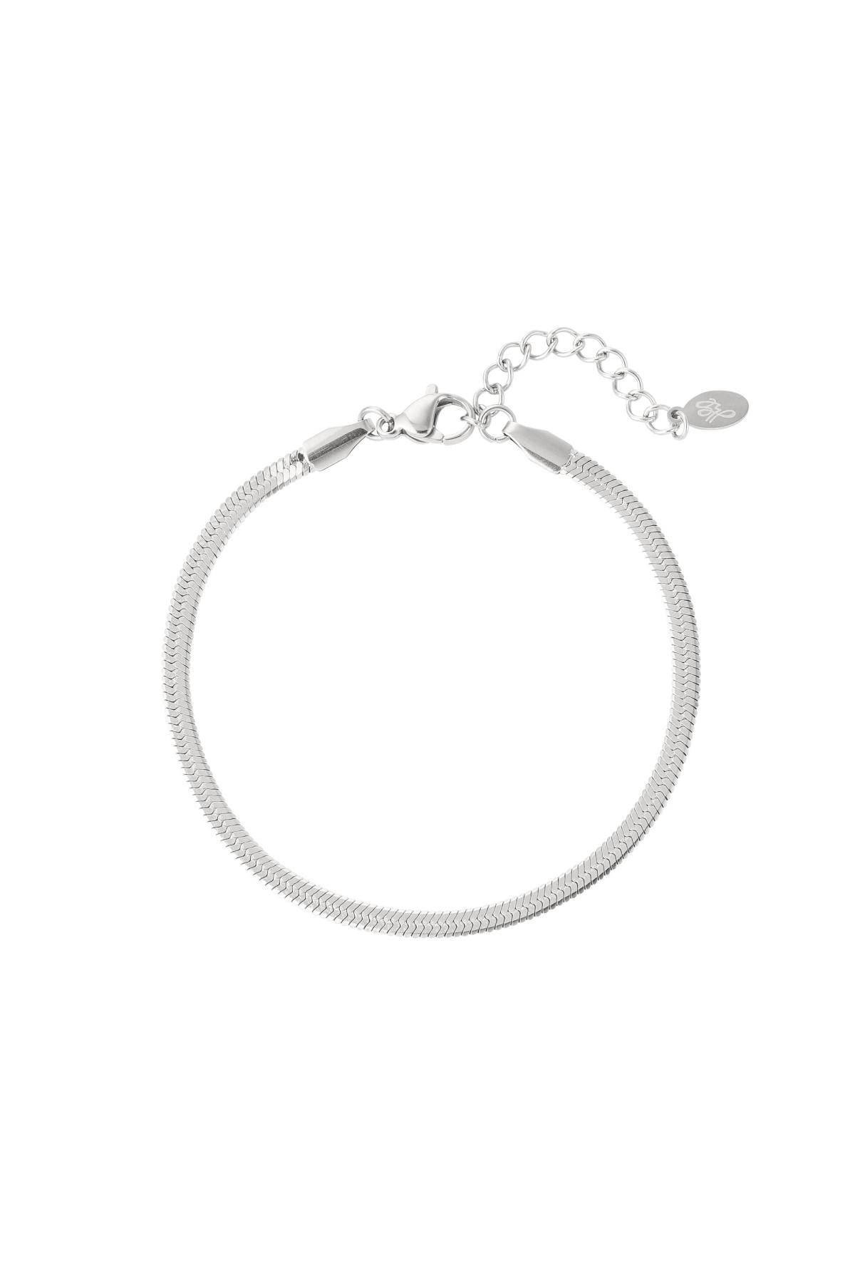 Levně SYLVIENE Náramek HAD Silver 4 mm