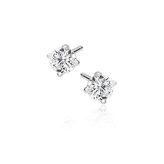 SYLVIENE Stříbrné náušnice JOANNA 4 mm