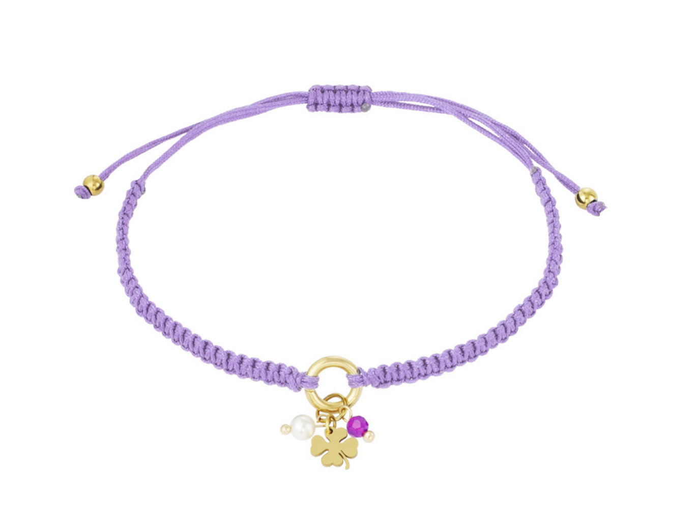 Náramek FELICITY Lilac Gold