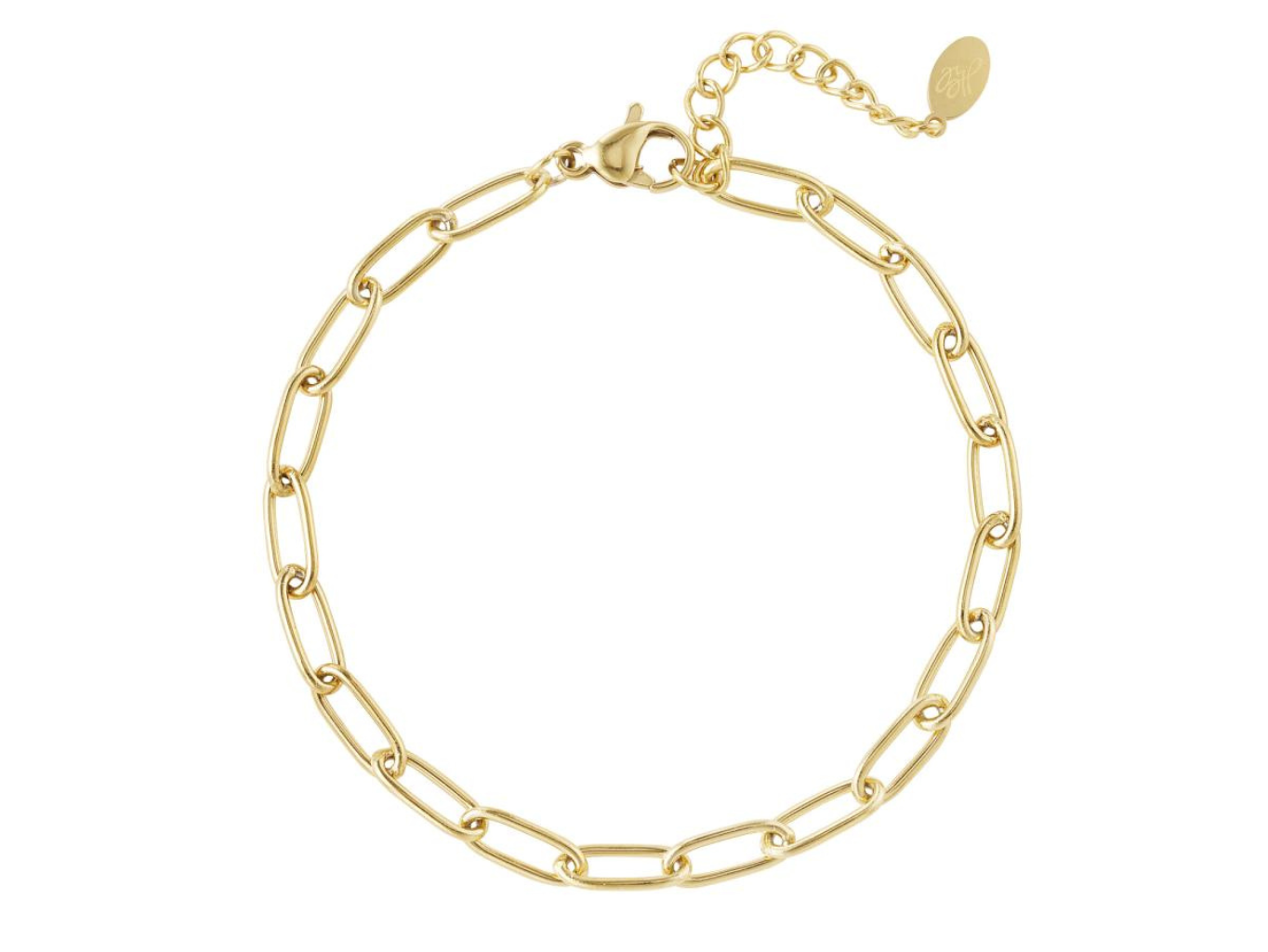Levně SYLVIENE Náramek CHAIN Gold