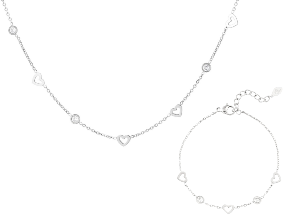 Sada šperků TRINITY Silver