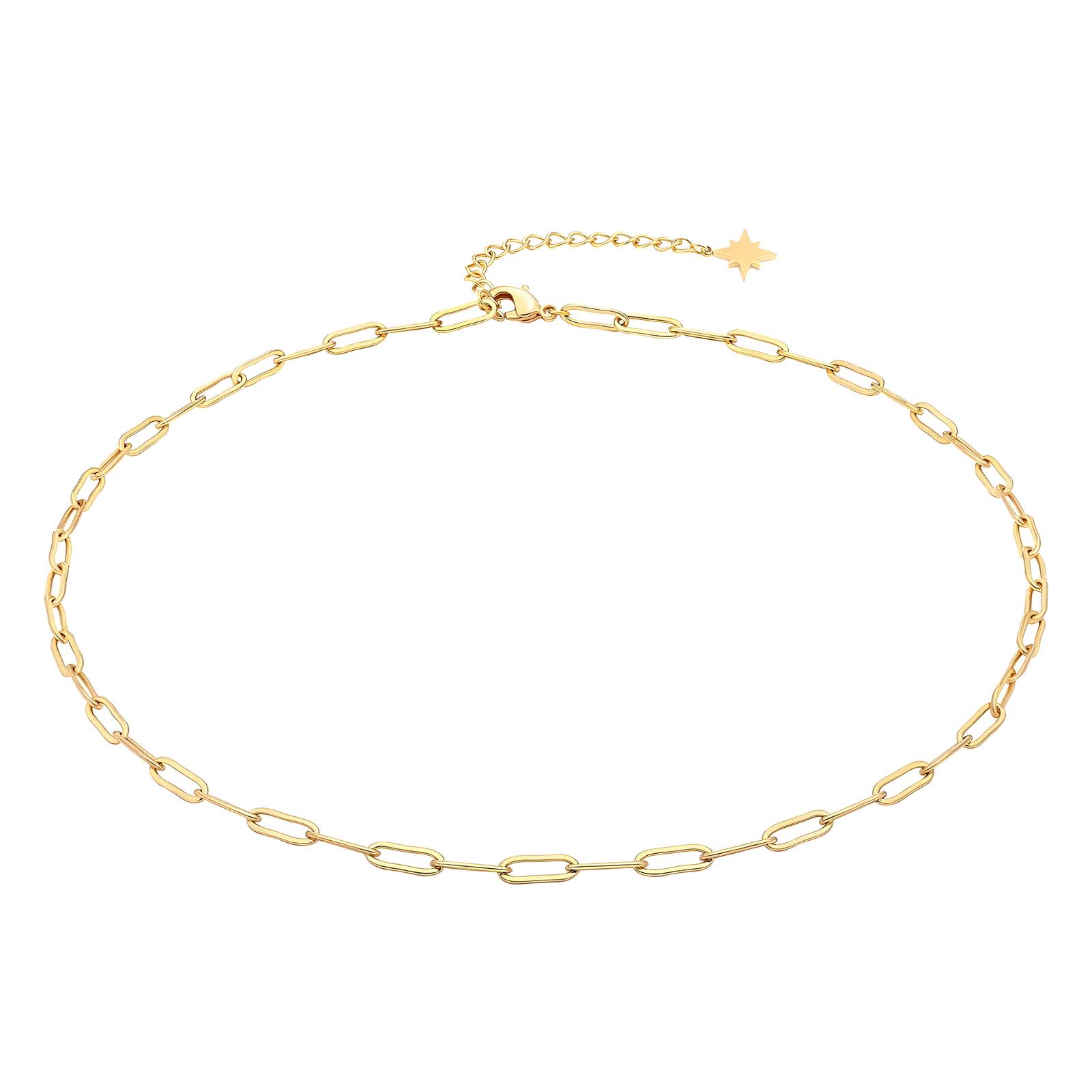 Levně SYLVIENE Náhrdelník CHAIN Gold