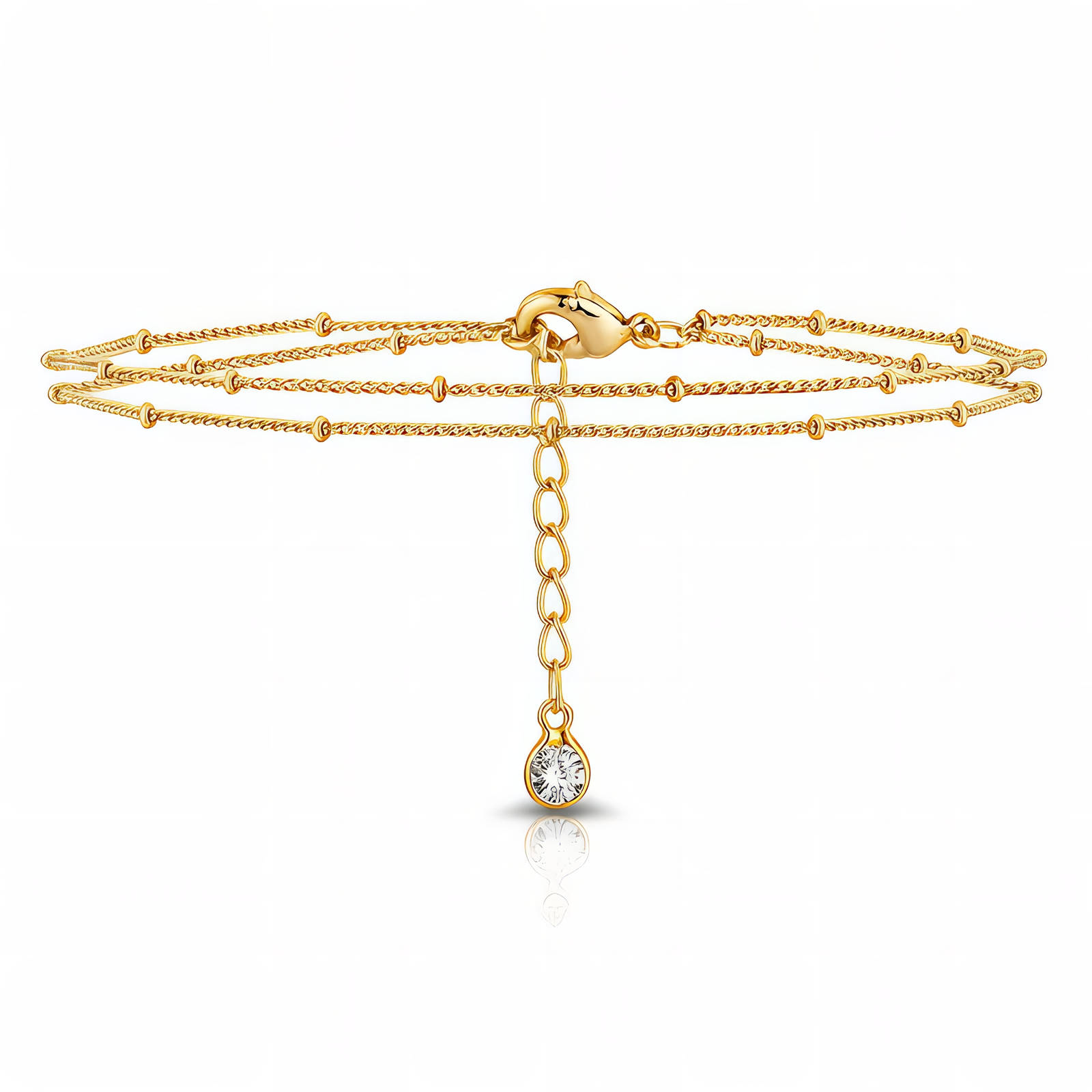 Dvojitý náramek SATELLITE Gold