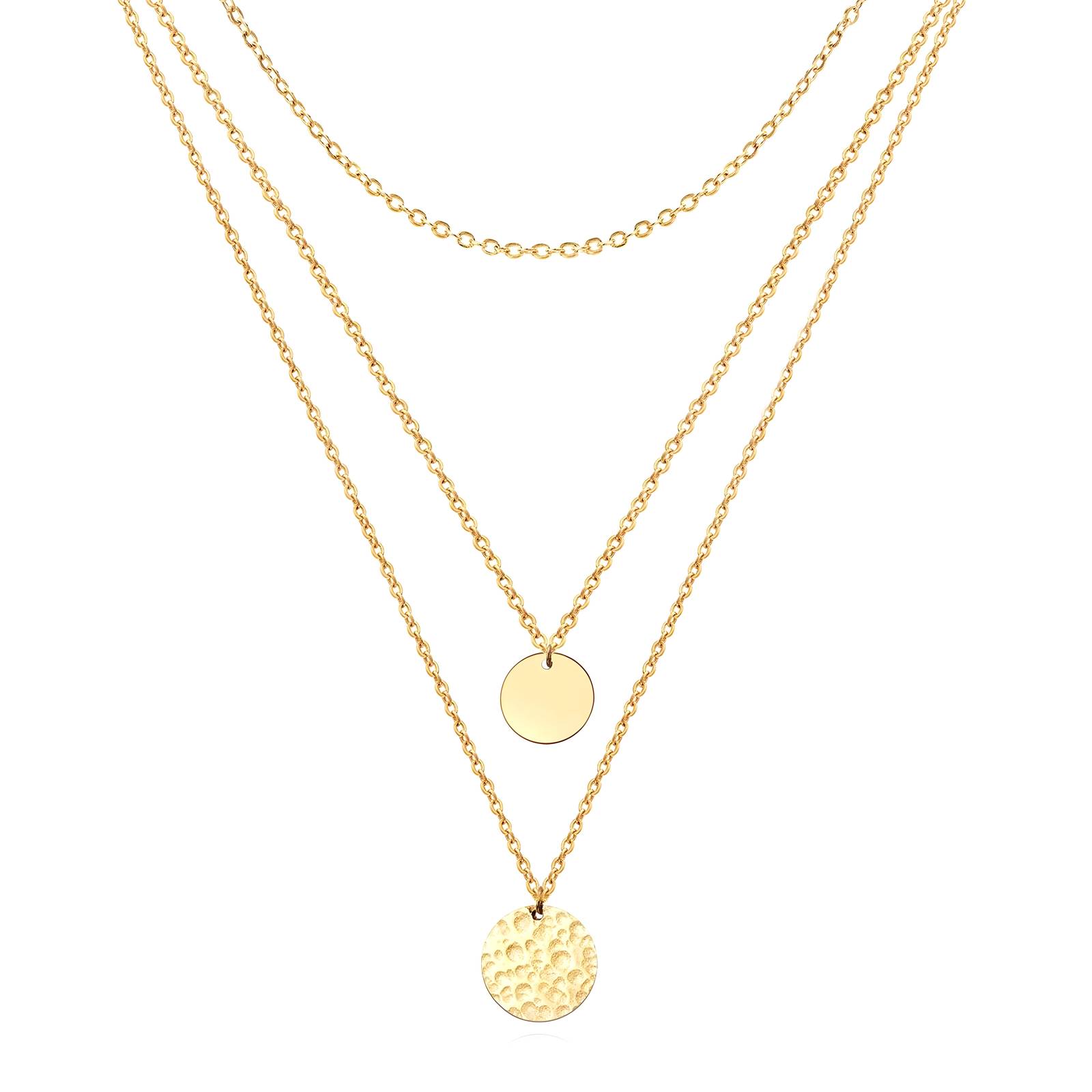 Set tří náhrdelníků SERAPHINA Gold