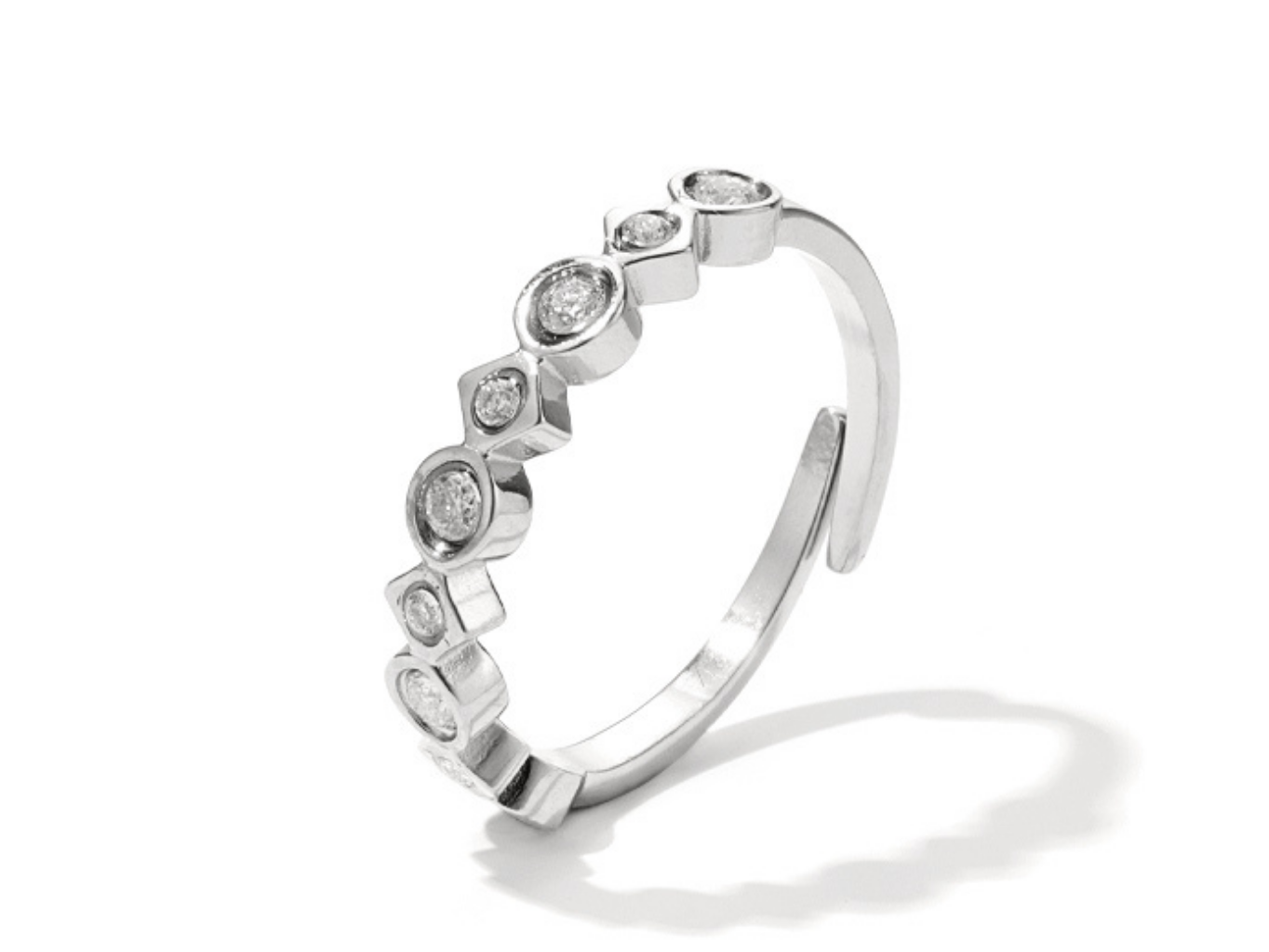 SYLVIENE Prsten AUBREY Silver