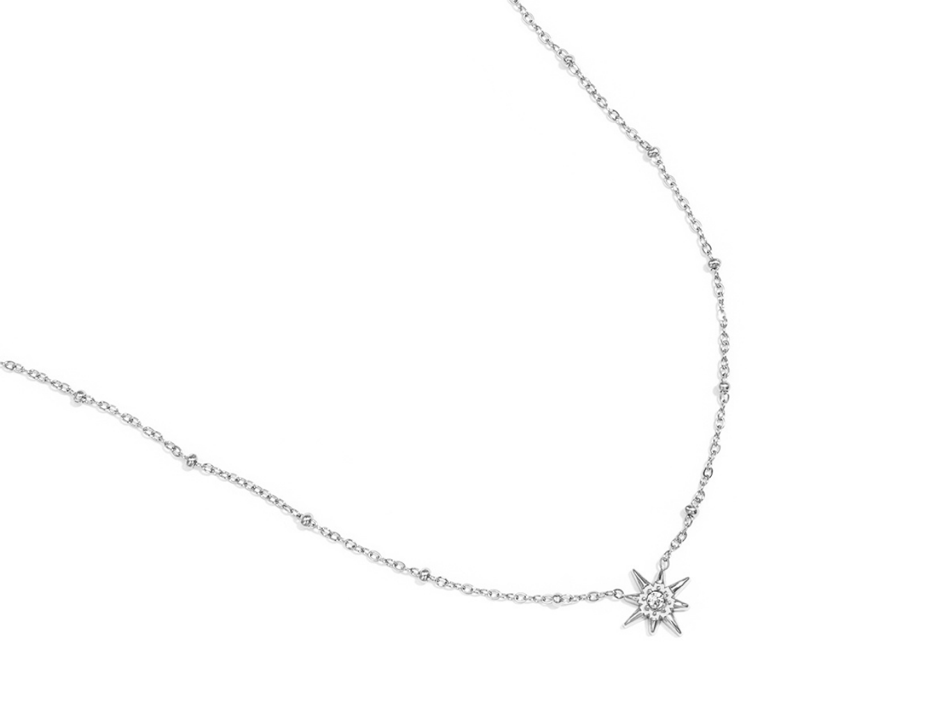 SYLVIENE Náhrdelník Starlight Silver
