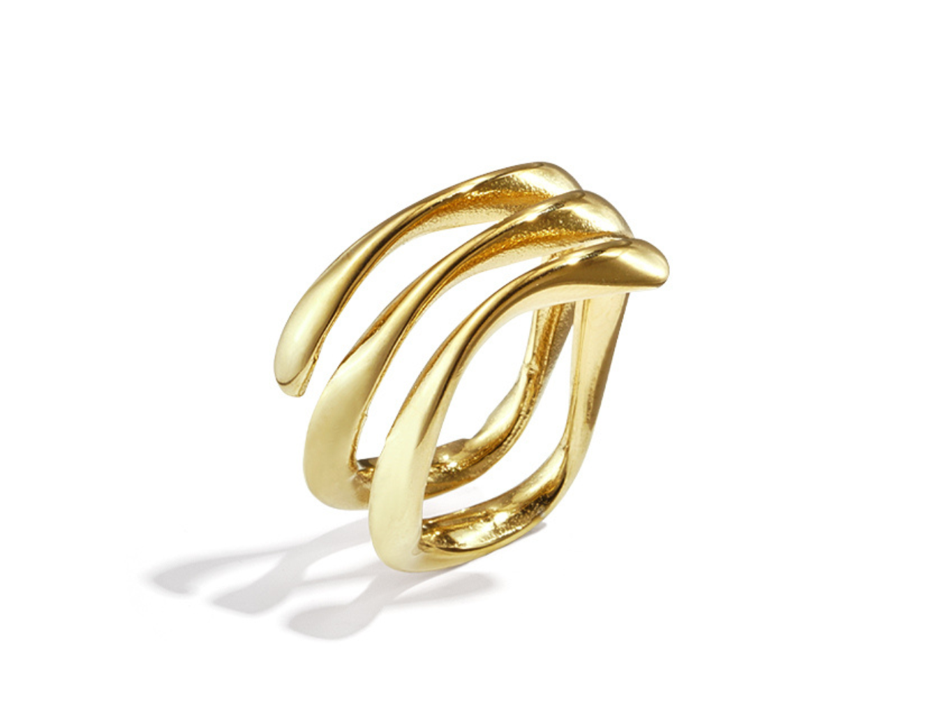 SYLVIENE Prsten CÉLINE Gold Velikost: 5,5/50