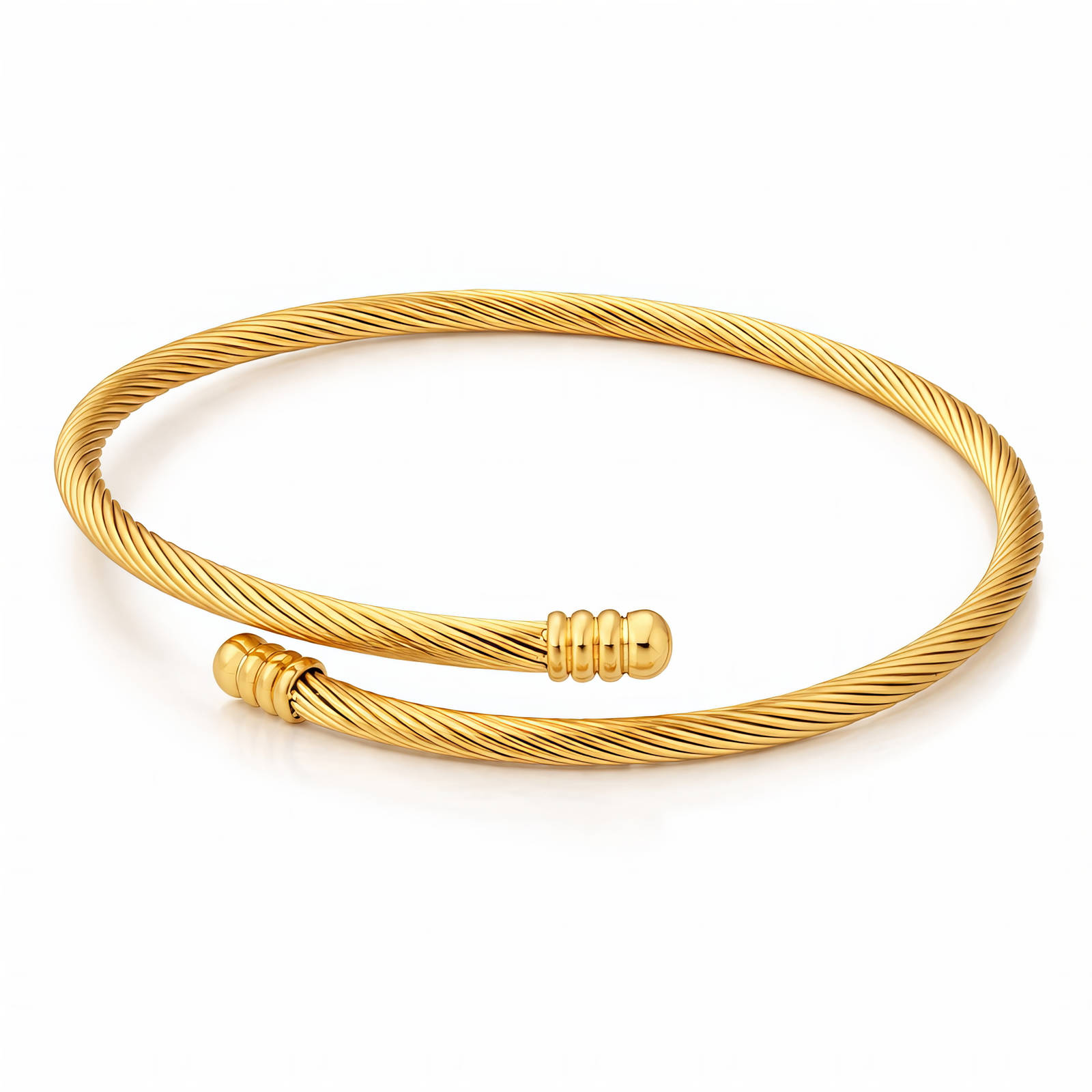 SYLVIENE Pevný náramek ELEGANCE Gold