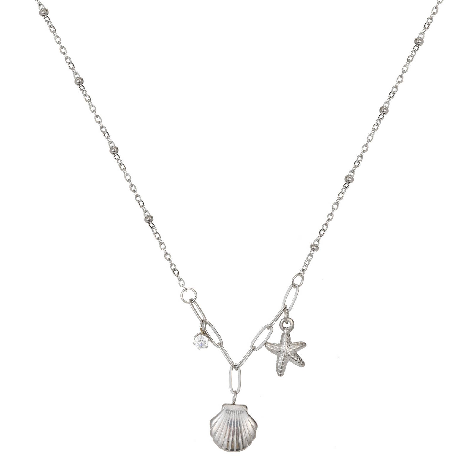 SYLVIENE Náhrdelník OCEAN Silver